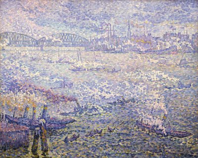 Rotterdam. De rook door Paul Signac