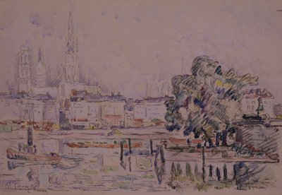 Rouen door Paul Signac