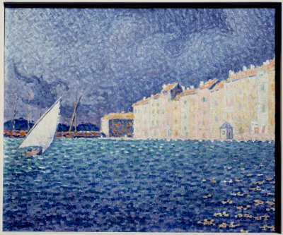 Saint Tropez door Paul Signac