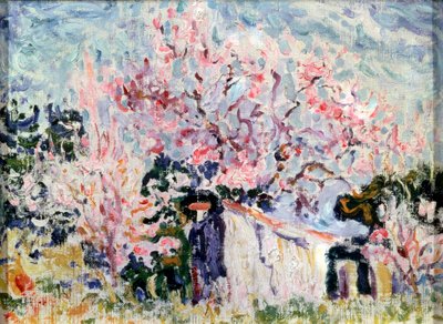 Lente in de Provence, 1903 door Paul Signac