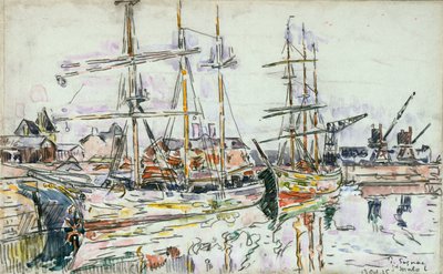 St. Malo, 1925 door Paul Signac
