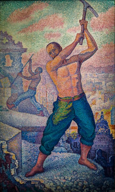 De Sloper door Paul Signac
