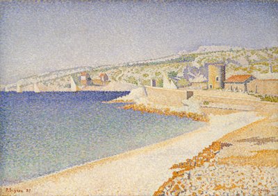De Steiger bij Cassis, Opus 198 door Paul Signac