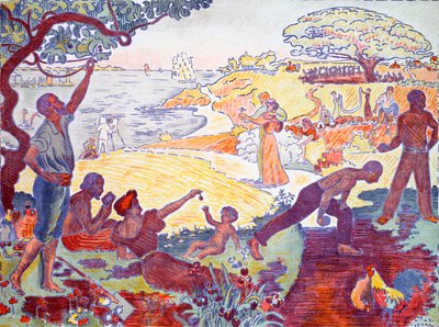 Tijd van harmonie, 1895-96 door Paul Signac