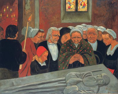 Devotie aan Sint Herbot of De Vergiffenis door Paul Sérusier