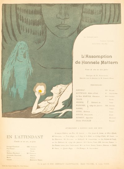 De Hemelvaart van Hannele Mattern; In afwachting door Paul Sérusier