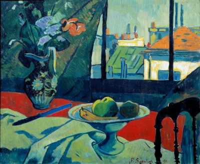 Stilleven, het atelier van de kunstenaar door Paul Sérusier