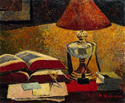 Onder de lamp, 1906 door Paul Sérusier