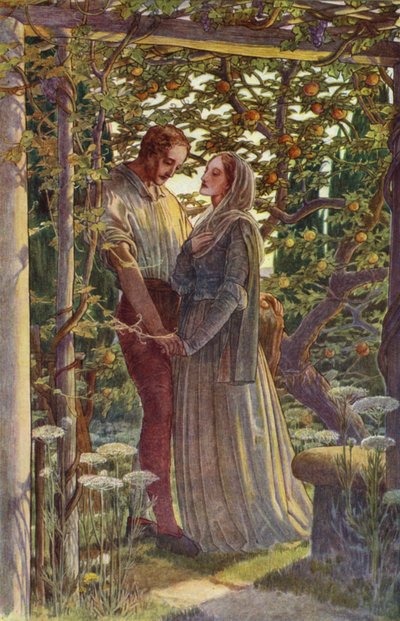 De Storm door William Shakespeare, Act III, Scene 2 door Paul Vincent Woodroffe
