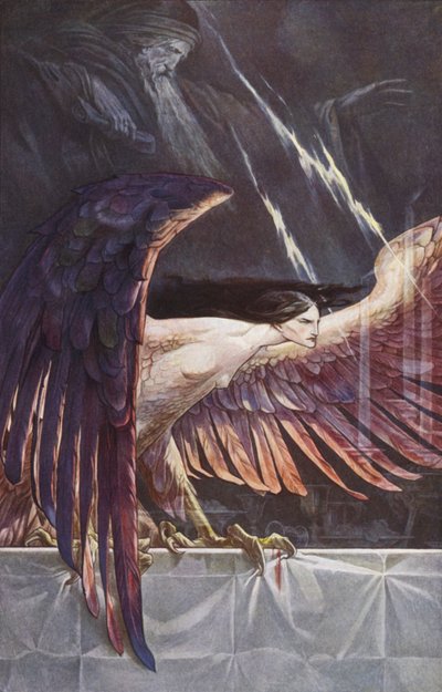 De Storm door William Shakespeare, Act III, Scene 3 door Paul Vincent Woodroffe