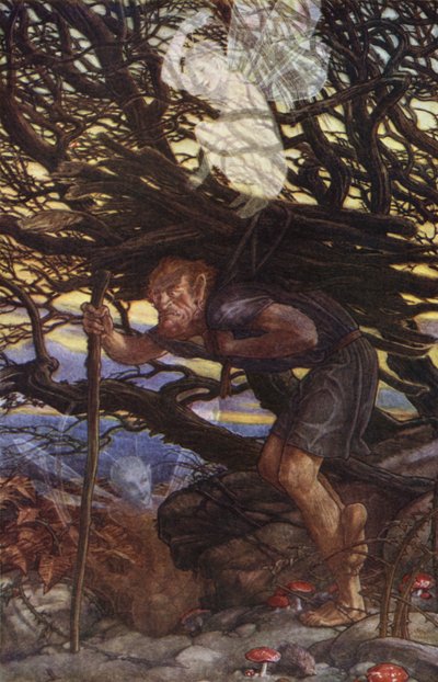 De Storm door William Shakespeare, Act II, Scene 2 door Paul Vincent Woodroffe