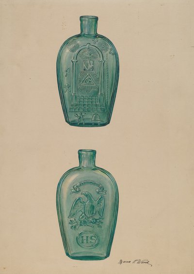 Fles door Paul Ward