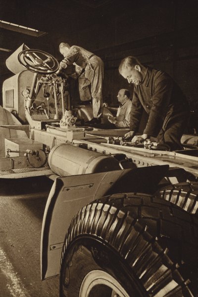 Duitse industrie door Paul Wolff