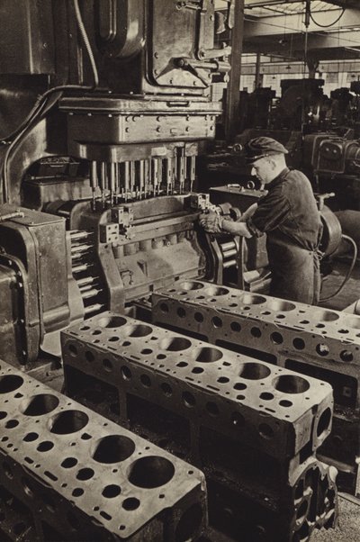 Duitse industrie door Paul Wolff