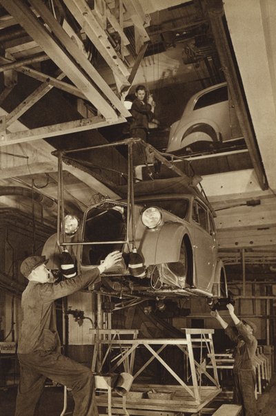 Duitse industrie door Paul Wolff