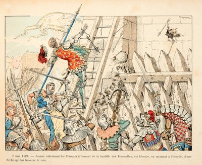 Illustratie uit het boek Jeanne d