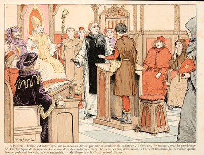 Illustratie uit het boek Jeanne d
