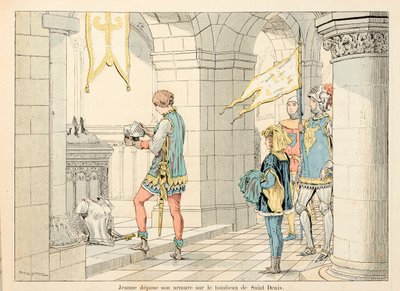 Illustratie uit het boek Jeanne d