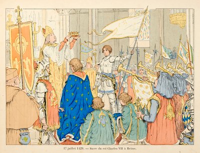 Illustratie uit het boek Jeanne d