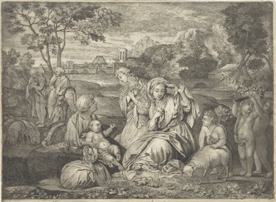 Mozes in het biezen mandje door Paul van Somer (II)
