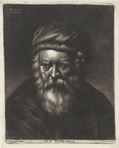 Portret van Thomas Parr door Paul van Somer (II)