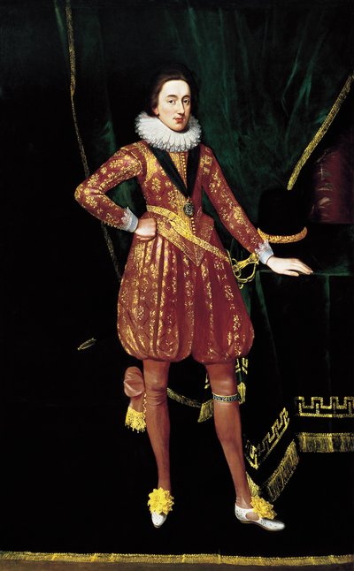 Karel I als prins van Wales, c. 1617 door Paul van Somer