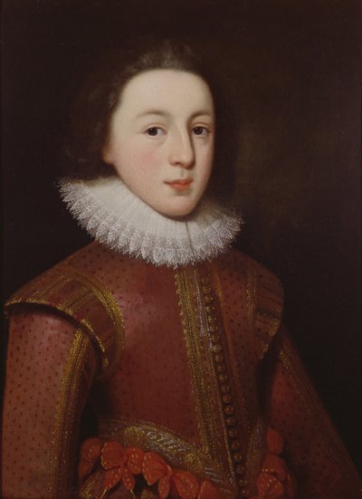Portret van Henry, Prins van Wales door Paul van Somer