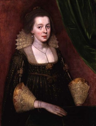 Portret van een jonge dame door Paul van Somer
