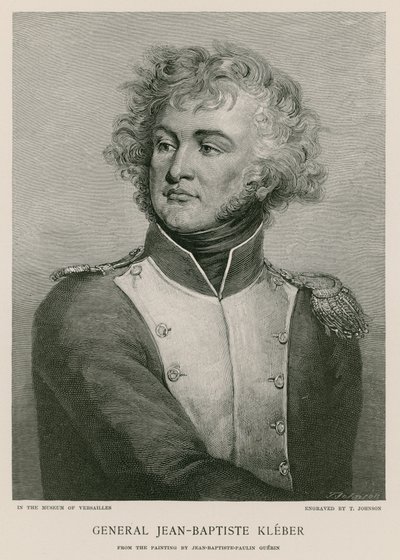 Generaal Jean Baptiste Kleber door Paulin Jean Baptiste Guerin