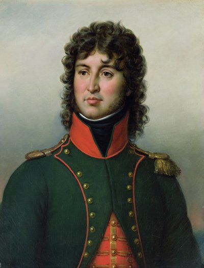 Portret van Joachim Murat (1767-1815) Koning van Napels door Paulin Jean Baptiste Guerin