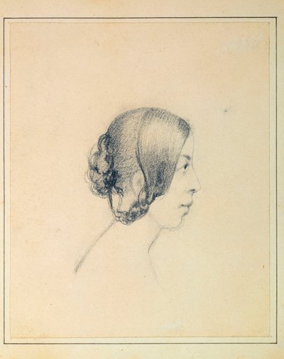 Zelfportret door Pauline Viardot García