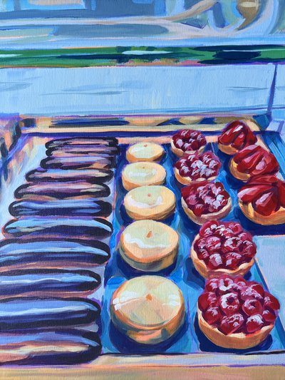 Kleurrijke Franse gebakjes door Pauline Wegman | Key and Sea Creative