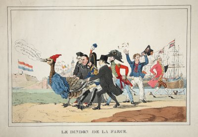 Le Dindon de la Farce, uitgegeven 1831 door Paulus Charles Gerard Poelman