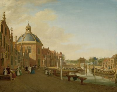 De Zwaaikom in de Trekvaart in Leidschendam door Paulus Constantijn la Fargue