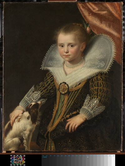 Portret van een meisje, bekend als 