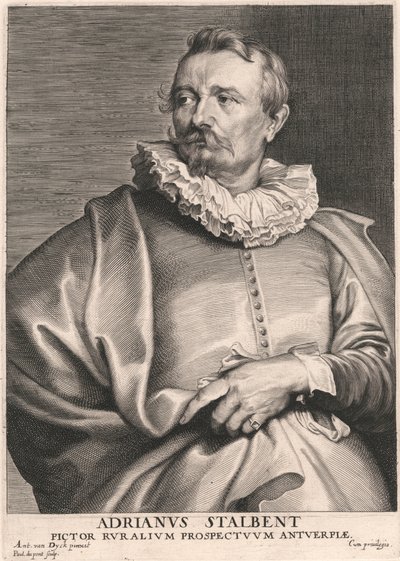 Adrianus Stalbent door Paulus Pontius