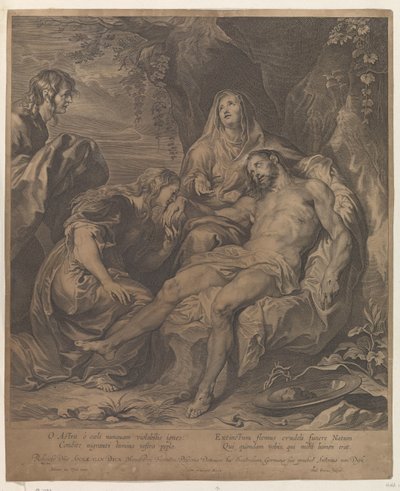Bewening van Christus door Paulus Pontius