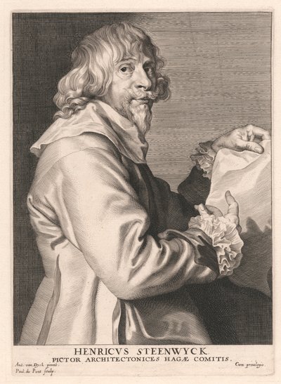 Henricus Steenwyck, Pictor Architectonices Hagæ Comitis door Paulus Pontius