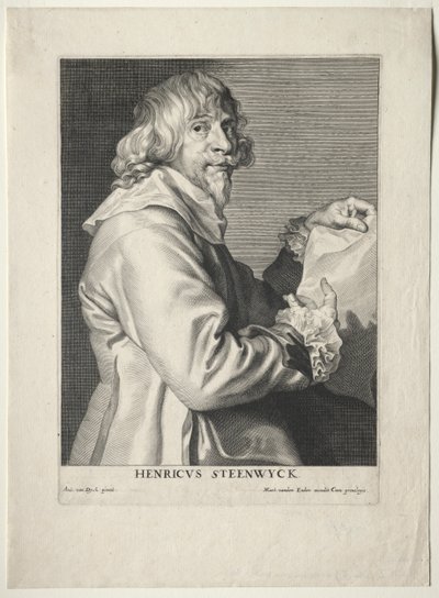 Portret van Henri van Steenwyck door Paulus Pontius