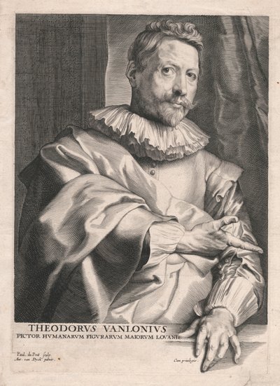 Theodorus van Lonius, Pictor Humanarum Figurarum Majorum Lovanii door Paulus Pontius