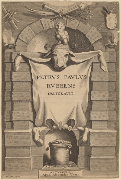Titelpagina door Paulus Pontius after Sir Peter Paul Rubens