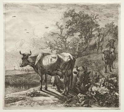 De koeherder door Paulus Potter