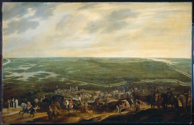 Het verslagen Spaanse garnizoen verlaat 