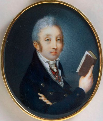 Portret van de staatssecretaris en hervormers graaf Michail Speransky door Pavel Alexeevich Ivanov