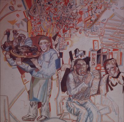 Restaurant door Pavel Nikolayevich Filonov