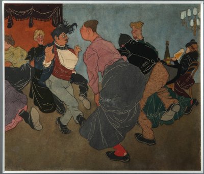 Café door Pavel Yegorovich Shcherbov