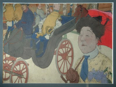 Cuirassiers in Gatchina door Pavel Yegorovich Shcherbov
