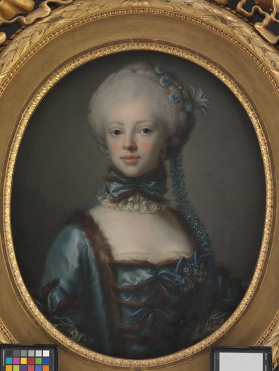 Portret van gravin Eleonora Agnes Scheel, geboren Raben door Peder Als