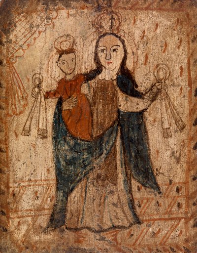 Onze Lieve Vrouw van de Berg Karmel, c. 1749-1831 door Pedro Antonio Frésquis