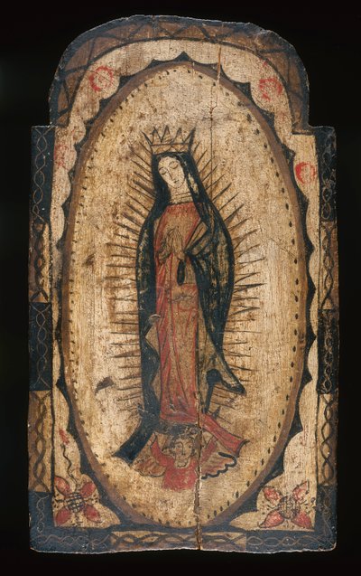 Onze Lieve Vrouw van Guadalupe, ca. 1780-1830 door Pedro Antonio Frésquis
